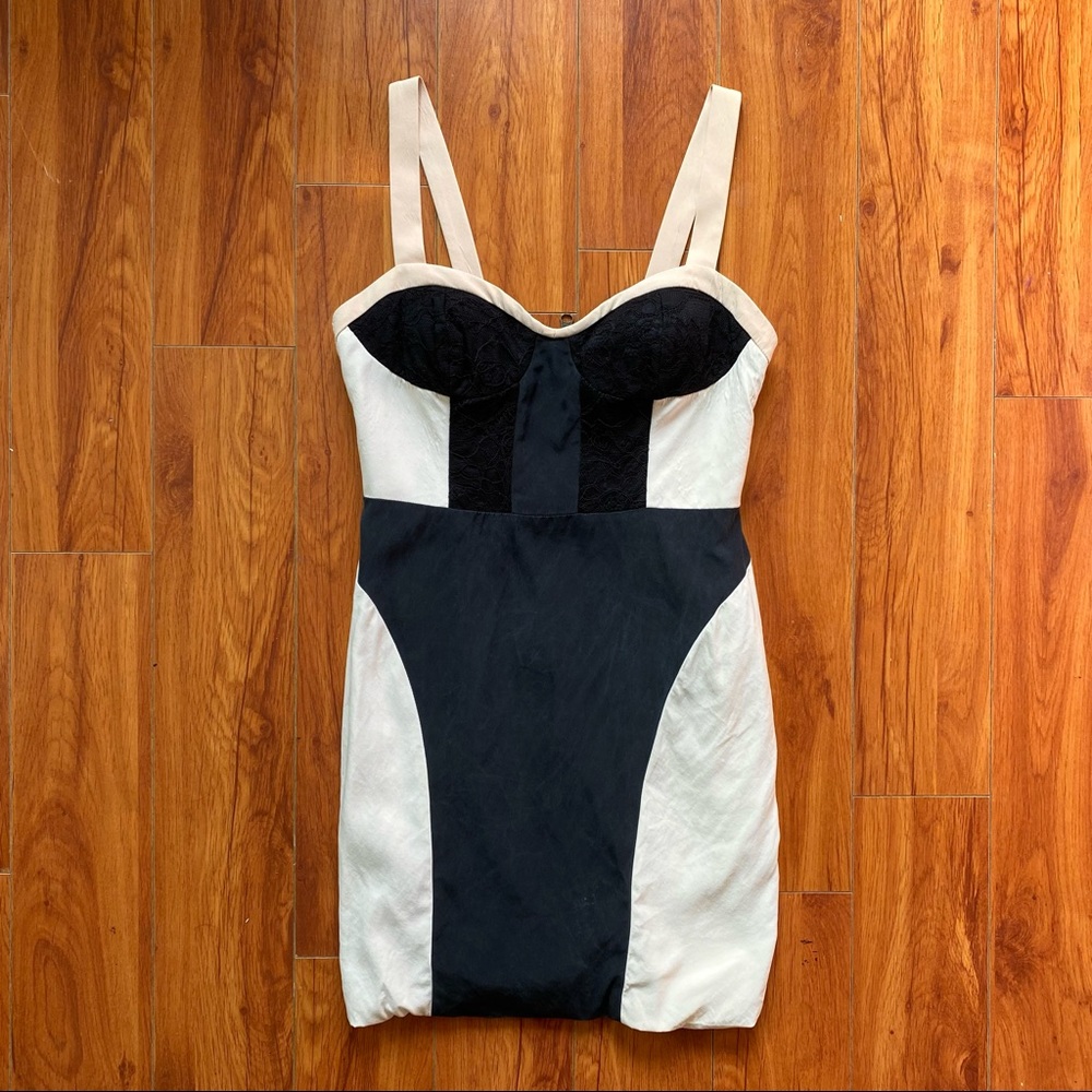 Rebecca Minkoff Corset Bodice Dress